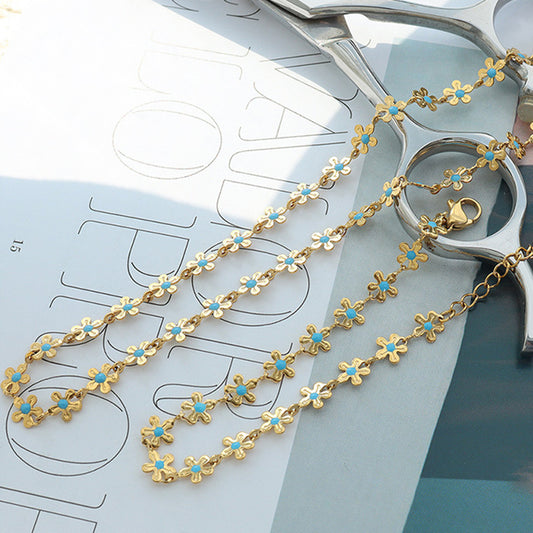 Delicada Girly Flower Bracelet