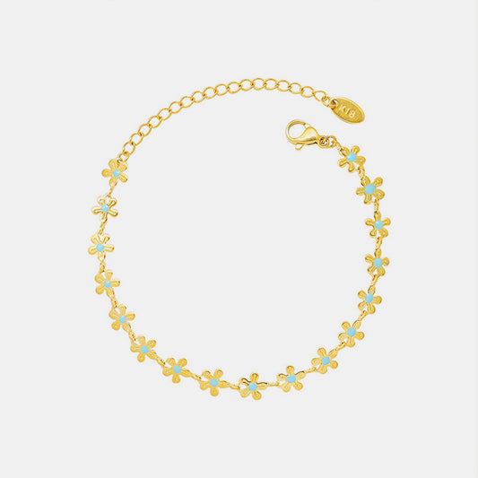 Delicada Girly Flower Bracelet
