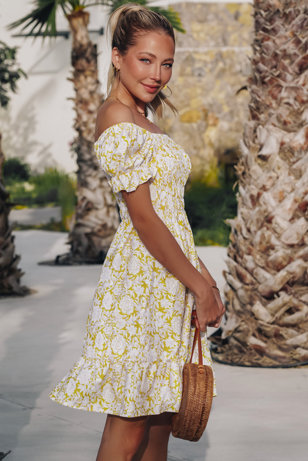 Faye Off-Shoulder Dress