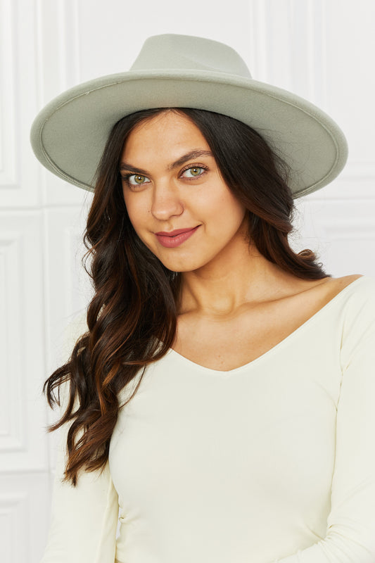 Fedora Hat in Mint
